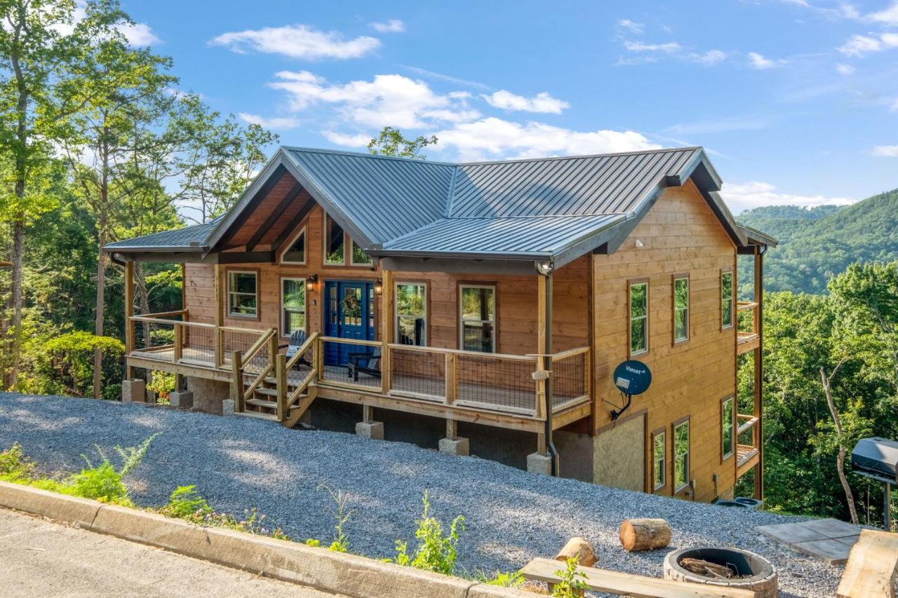 New / 3 King Suites / Sleeps12 / View / 5 Mi To Pf / Hot Tub Сев'єрвілл Екстер'єр фото